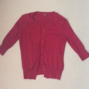 Merona cardigan red sweater